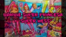 Barbie Super Princesa y Super Wess Muñecos Review / Barbie Super Sparkle and Super Wess