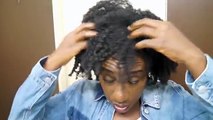 Natural Hair Easy Graduation Cap Hairstyle 4c Hair