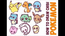 How to Draw Cute Pokemon Charers Easy Cute / Chibi / Kawaii / Baby Drawing Tutorial