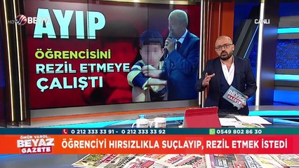 Okul müdürünün rezil ettiği öğrenciye müjde