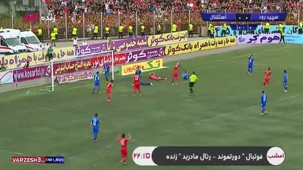 خلاصه بازی سپیدرود رشت 1_2 استقلال