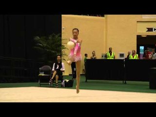 Heather Chan - Ball - All Around Final - 2013 U.S. Rhythmic Championships