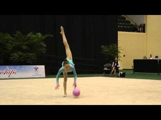 Evita Griskenas - Ball - All Around Final - 2013 U.S. Rhythmic Championships