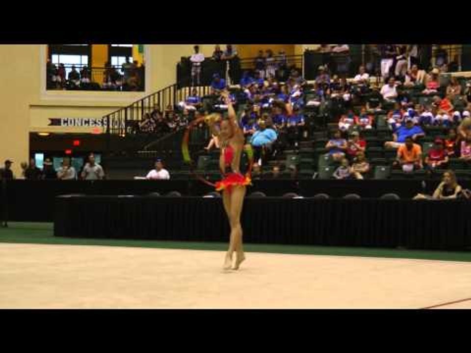 Laura Zeng - Hoop - All Around Final - 2013 U.S. Rhythmic Championships