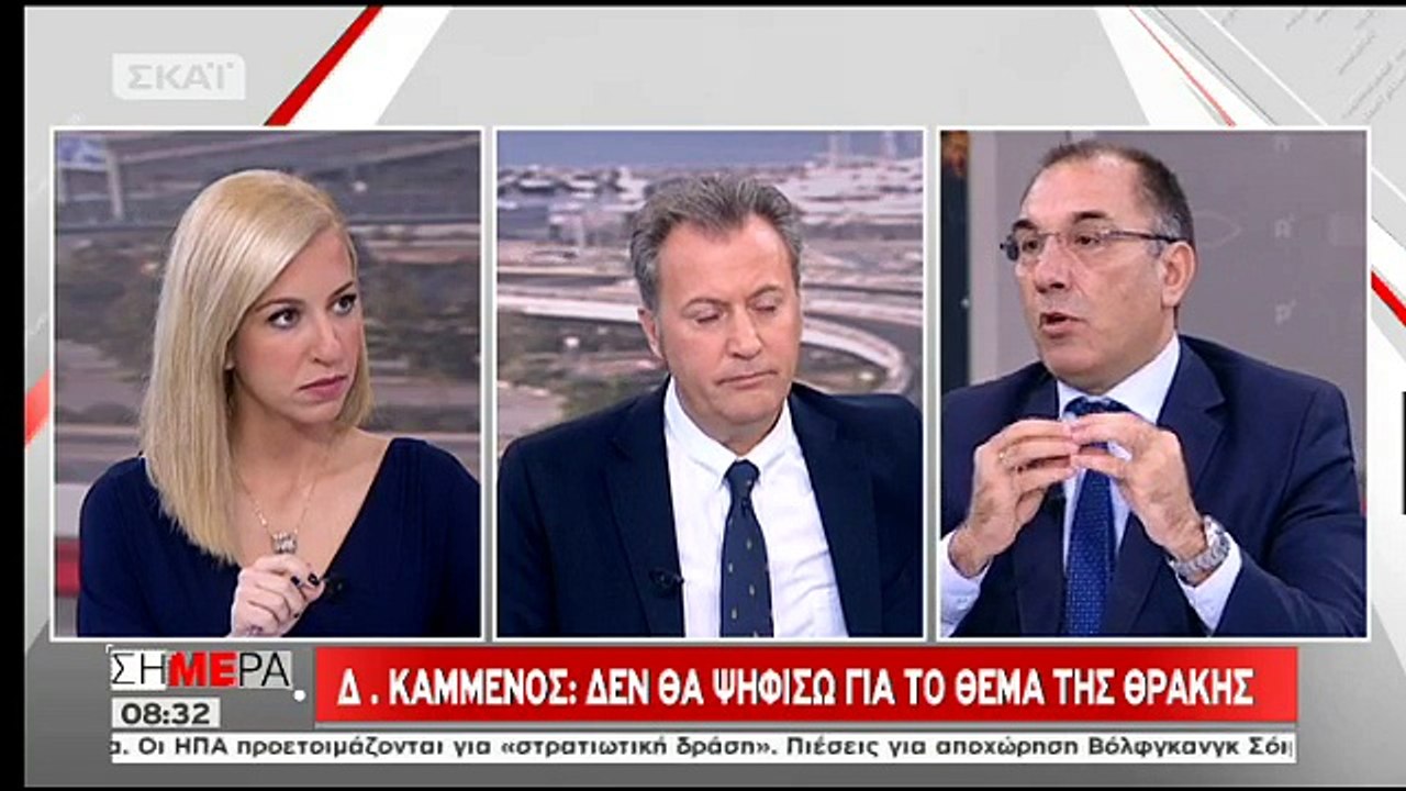 Δημήτρης Καμμένος: Δεν ψηφίζω για την «Τουρκική...