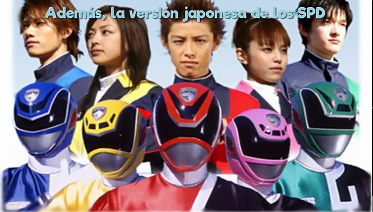 ¿Qué fue de POWER RANGERS SPD? - RANGERS JAPONESES?!