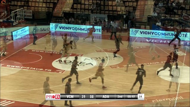 Résumé Leaders Cup PRO B : Vichy-Clermont vs Blois (2ème journée)