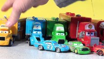 Disney Pixar Cars New Hauler Launching with Lightning McQueen, Mack , Mater and the Hot Wheels Launc