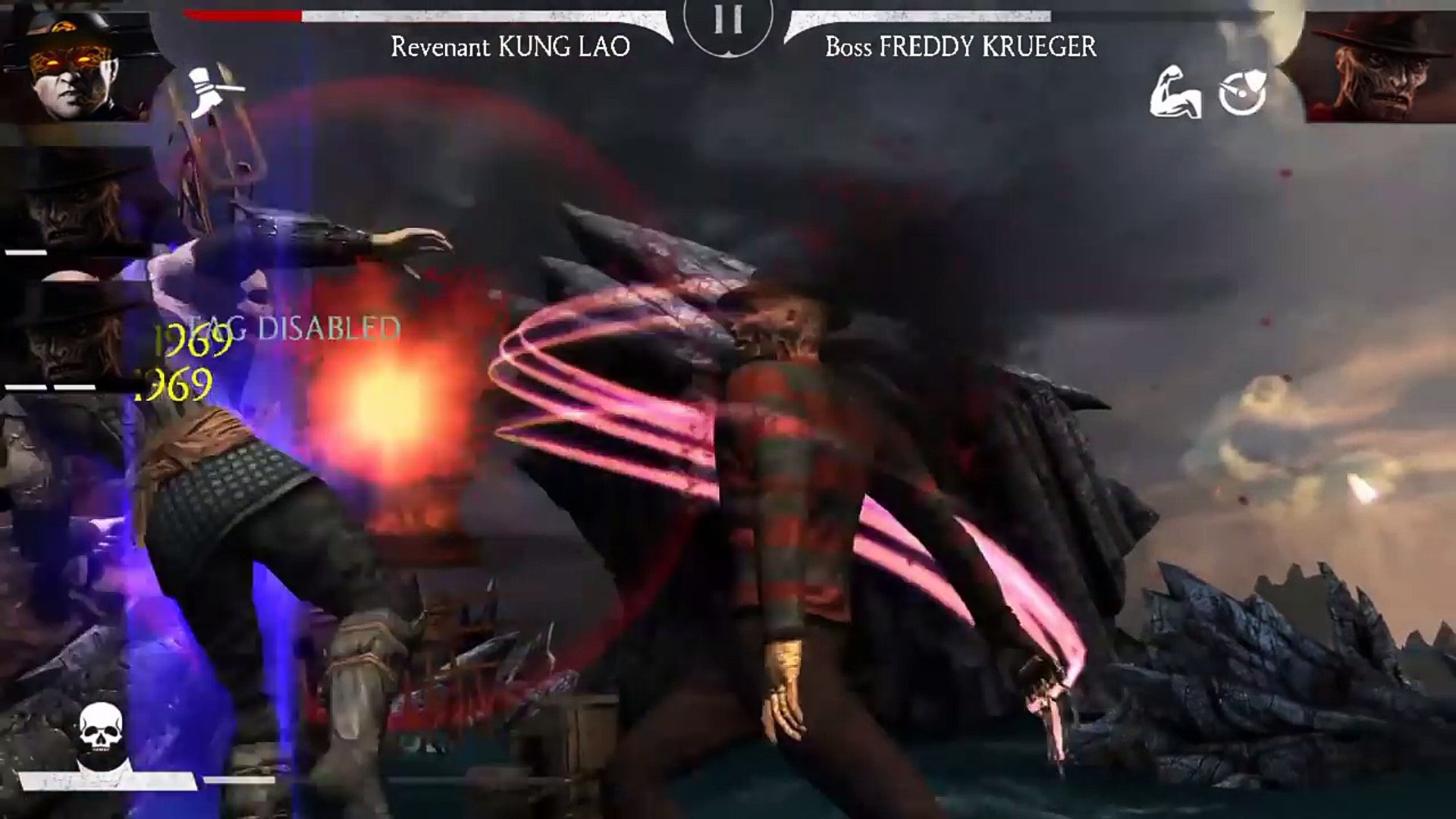 Mortal Kombat X 1.11/ Freddy Krueger Challenge Boss Battle