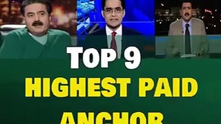 Top 9 highest paid anchor persons in Pakistan