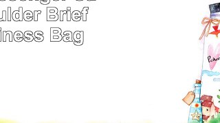 Brown Genuine Leather Large Messenger Satchel Shoulder Briefcase Business Bag