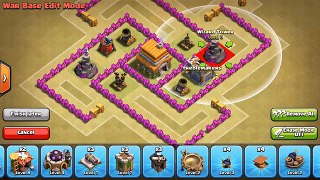 TH6 War Base - 2 Air Defenses - Anti Everything - 2016 update - Clash of Clans