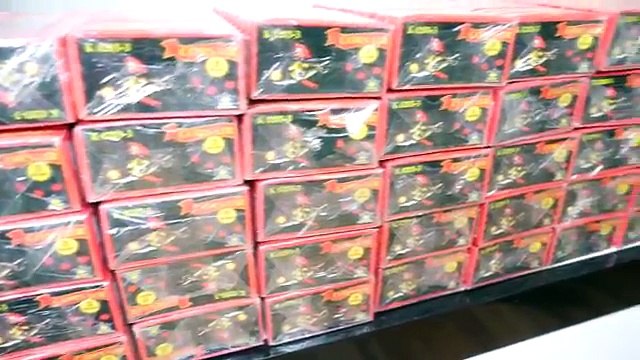 Firecrackers-Explosive Test with 10 000 Firecrackers