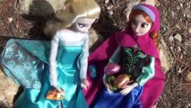 Anna and Elsa Easter egg hunt with Disney princesses cinderella and Snow white part 2