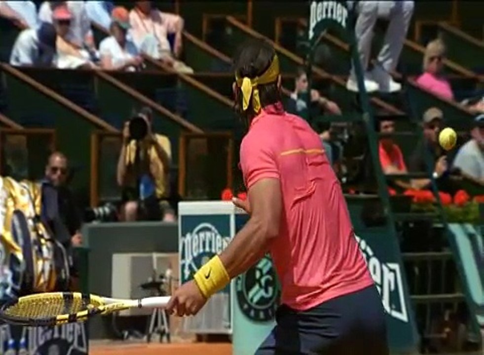 Haut niveau Ralentis Coup droit R.Nadal 2009
