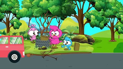 Birds Family A Lot of Children Full Episodes Cartoon Animation Nursery Rhymes