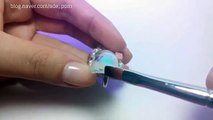 HOW TO:아쿠아리움네일(Aquarium nail Tutorial, Step by Step with gel Version: Not acrylic)워터볼네일아트