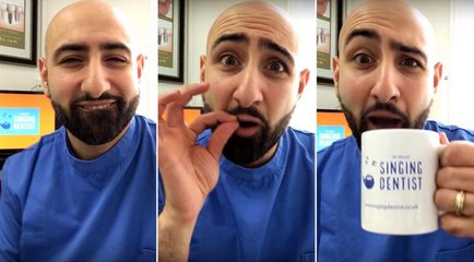 Un dentiste plein d'humour parodie Ed Sheeran pour le bien de vos dents