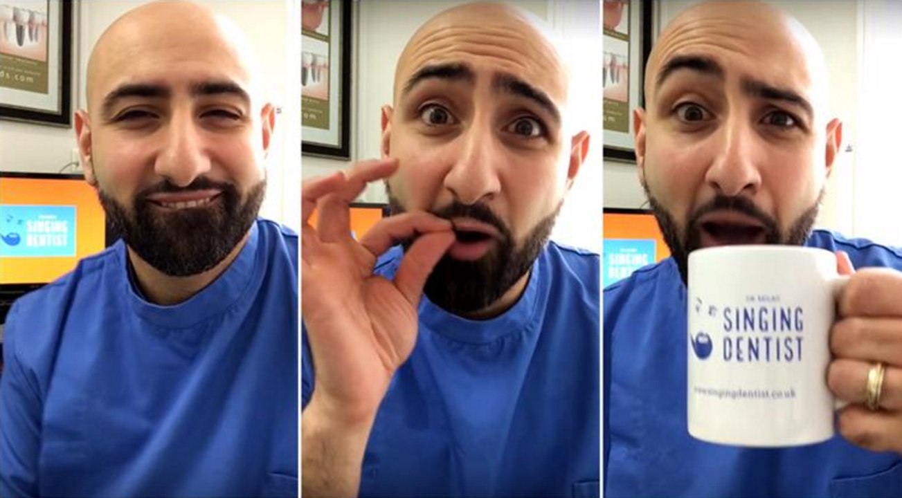 Un dentiste plein d'humour parodie Ed Sheeran pour le bien de vos dents