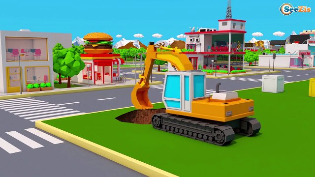 BEST Learn Colors Cars Compilation w Police Car Cartoon for Kids & Nursery Rhymes Songs