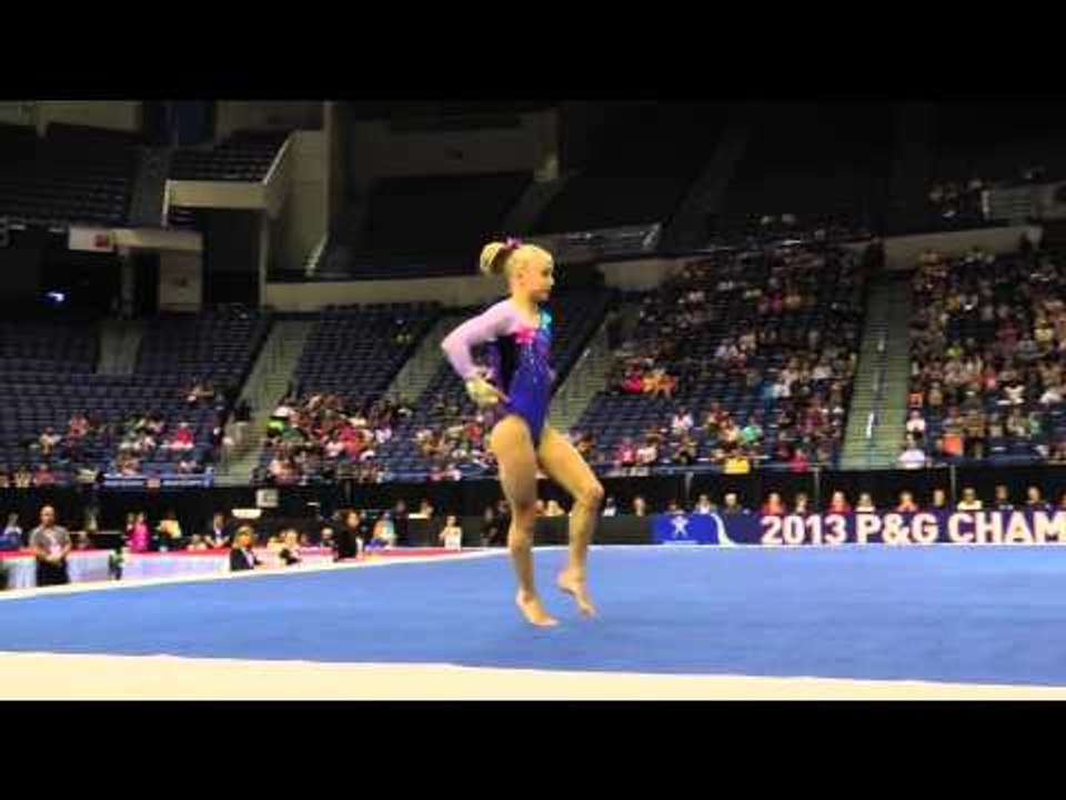 Bailie Key - Floor Exercise - 2013 P&G Gymnastics Championships - Jr. Women - Day 1