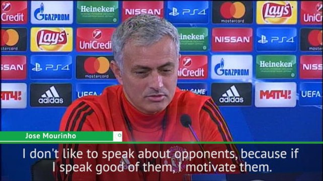 Good or bad, my comments motivate opponents! - Mourinho