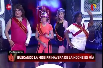 Así fue la divertida secuencia 'Buscando a la Miss Primavera de La Noche es Mía'