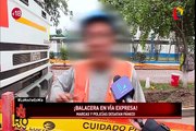 Balacera en Vía Expresa: Especialista nos dice qué hacer frente a esta situación