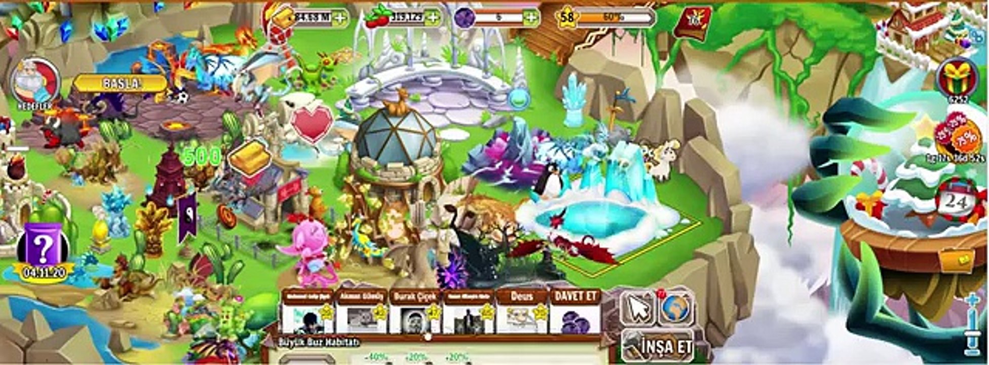 Dragon City Kıyamet ejderhası yapma