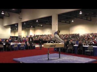 John Orozco - Pommel Horse - 2016 Winter Cup Finals
