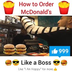 How to Order McDonald's Like a Boss