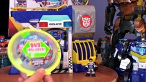 Chase Rescue Bots and Robbers Police Headquarters - Unbox and Review