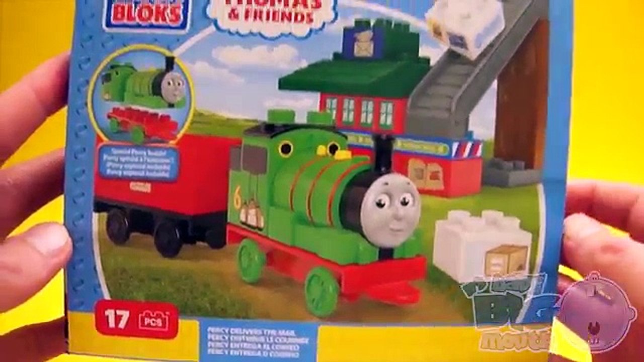 Thomas And Friends Party! Opening Blind Bags and Mega Bloks Percy!