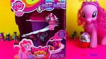 MLP My Little Pony Sweet Shop Kinder Surprise egg Pinkie Pie Squishy pops
