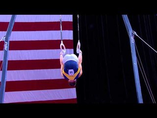 Sam Mikulak - Still Rings - 2013 P&G Championships - Men - Day 1