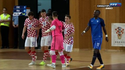 Futsal, barrage retour Euro 2018 : Croatie-France 2017 (4-5), le résumé I FFF