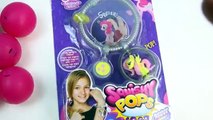 MLP Squishy Pops Mystery Surprise Blind Bag Balls Bracelet My Little Pony Toy Review Opening