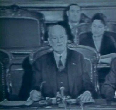 René Cassin, rédacteur de la Déclaration universelle des droits de l'homme de 1948, entre au Panthéon