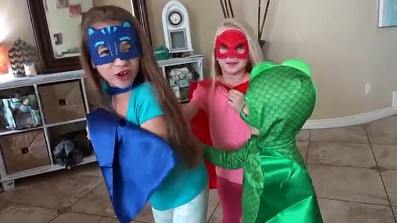 DOC PJ MASKS MCSTUFFINS!! RYAN ROMEO!! CATBOY GEKKO OWLETTE!! GIANT NEEDLES IN BUTT!!