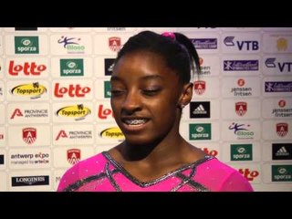 Simone Biles - Interview - 2013 World Championships - Event Finals Day 2