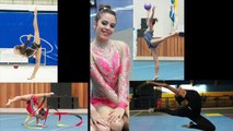 Monique entrevista a equipe de ginástica rítmica da AABB