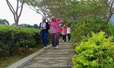 Menikmati Udara Sejuk di Objek Wisata Tangga 2001