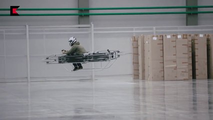 Ce drone géant peut porter un homme et être piloté ! Voiture volante en Russie !