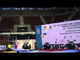 Tristan van Natta - Pass 2 - 2013 World T&T Championships - DMT Qualification