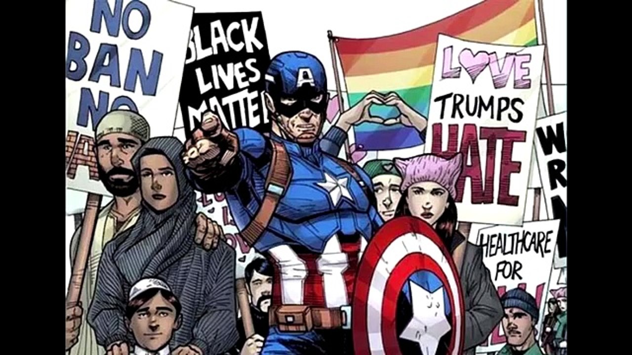 Cultural Marxist Captain America & the Marvel SJW Agenda - video dailymotion
