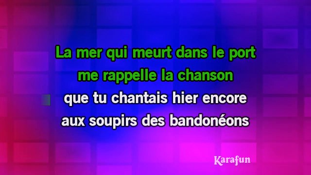 Jean-Pierre Mader - Disparue KARAOKE / INSTRUMENTAL