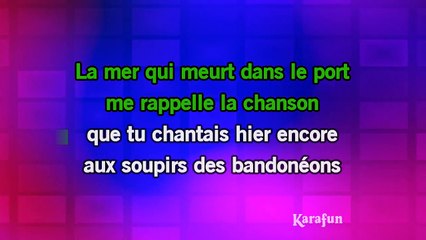 Jean-Pierre Mader - Disparue KARAOKE / INSTRUMENTAL