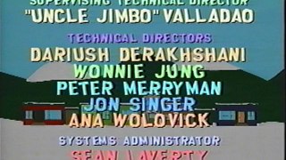 South Park Credits/Braniff/Comedy Central (1998)