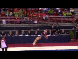 Yulia Brown - Tumbling - Pass 1 - 2013 World T&T Championships - Finals