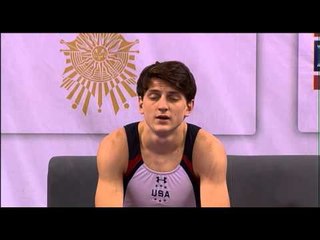 Austin Nacey - Double-Mini - Pass 2 - 2013 World T&T Championships - Finals